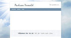 Desktop Screenshot of duswald.de